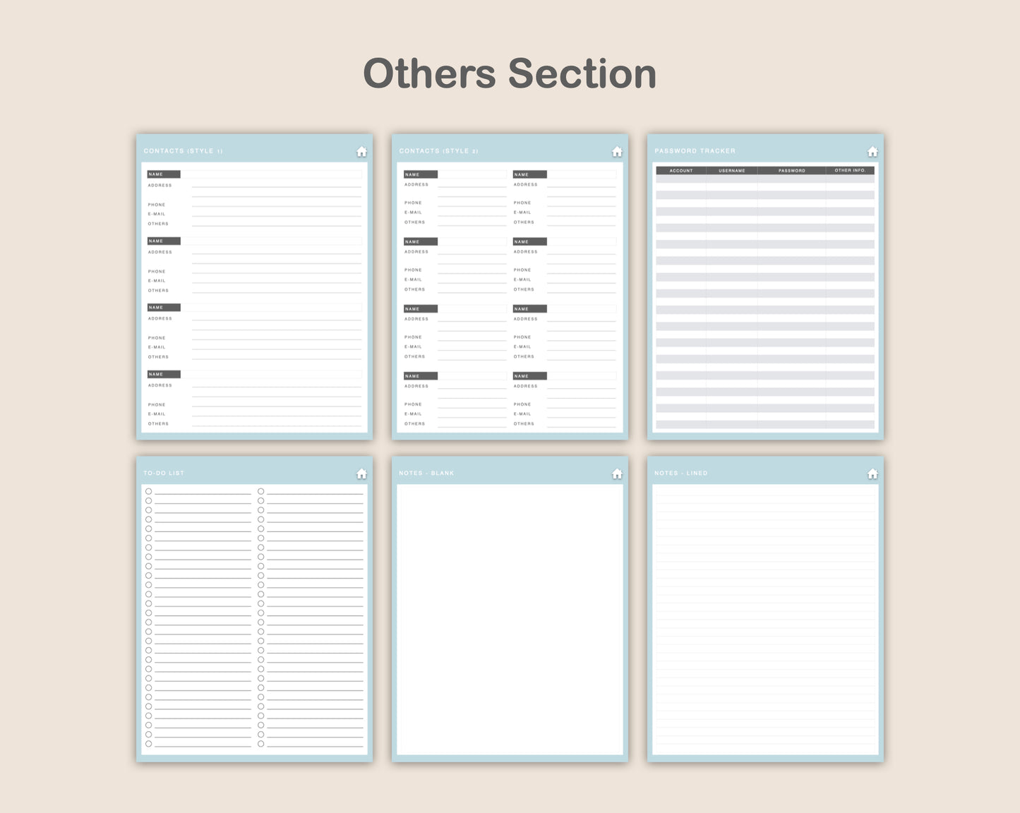 Digital Small Business Planner - Autumn