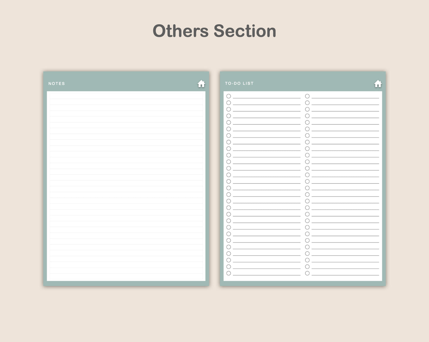 Digital Home Planner - Muted