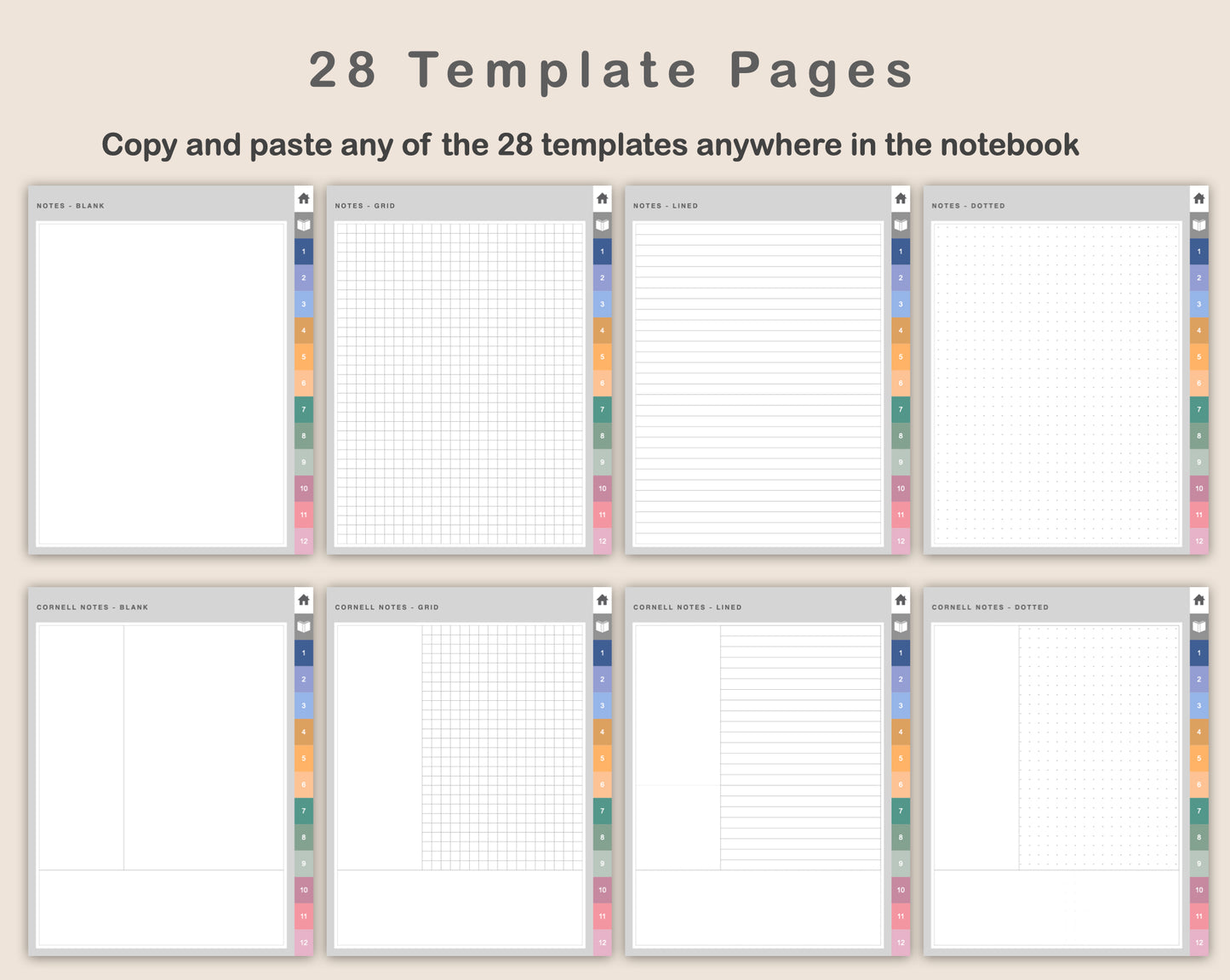 Digital Reading Planner - Portrait - Spring