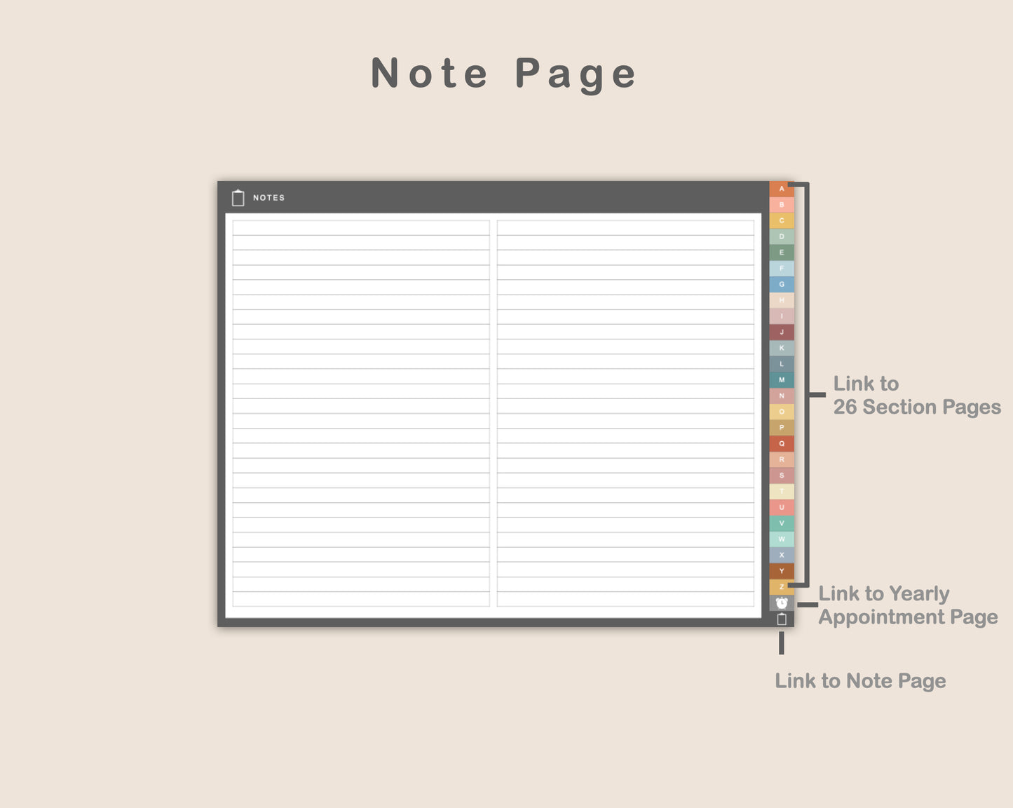 Digital Client Book - Landscape - Boho
