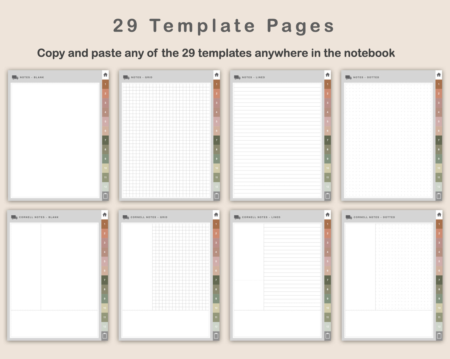 Digital Moving Planner - Neutral