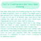 Handwritten Font - Green Salad