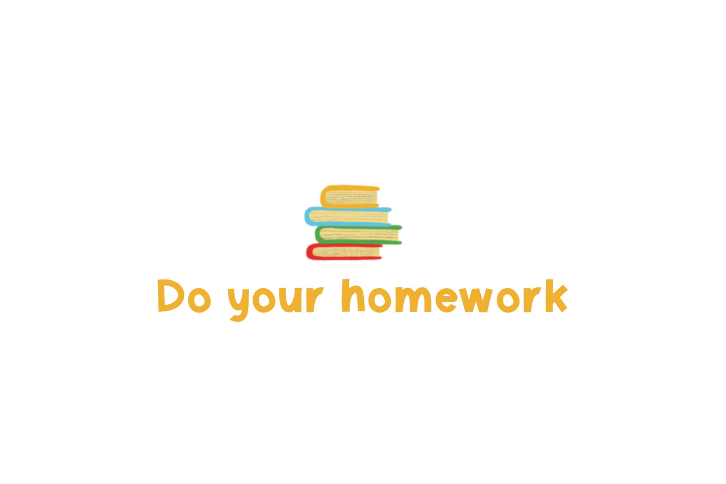Handwritten Font - Homework