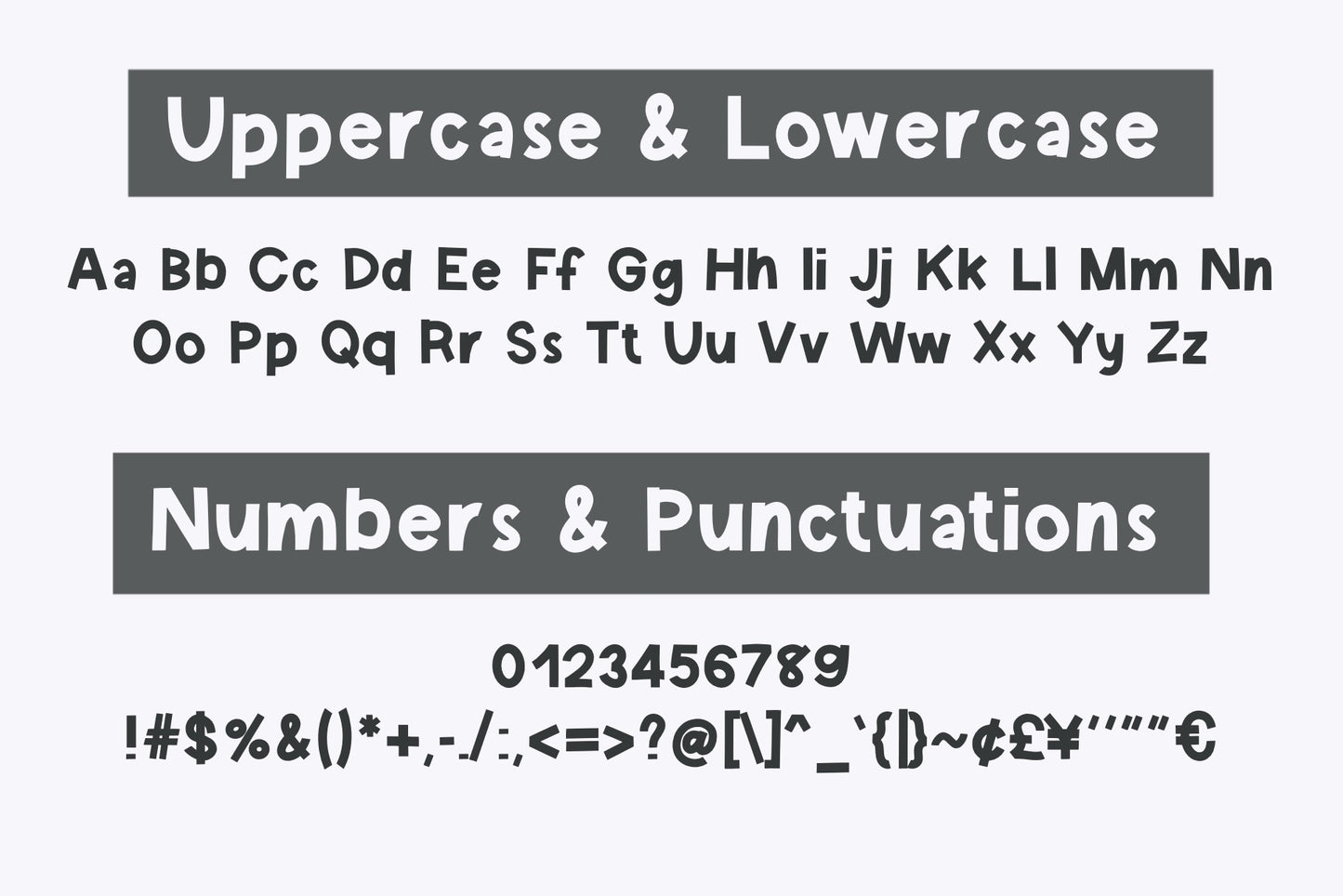 Handwritten Font - Homework