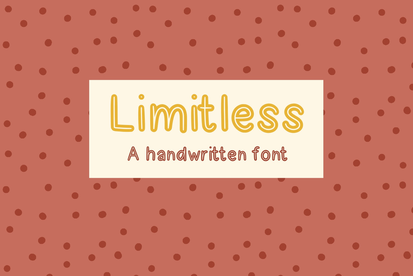 Handwritten Font - Limitless