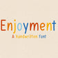 Handwritten Font - Enjoyment