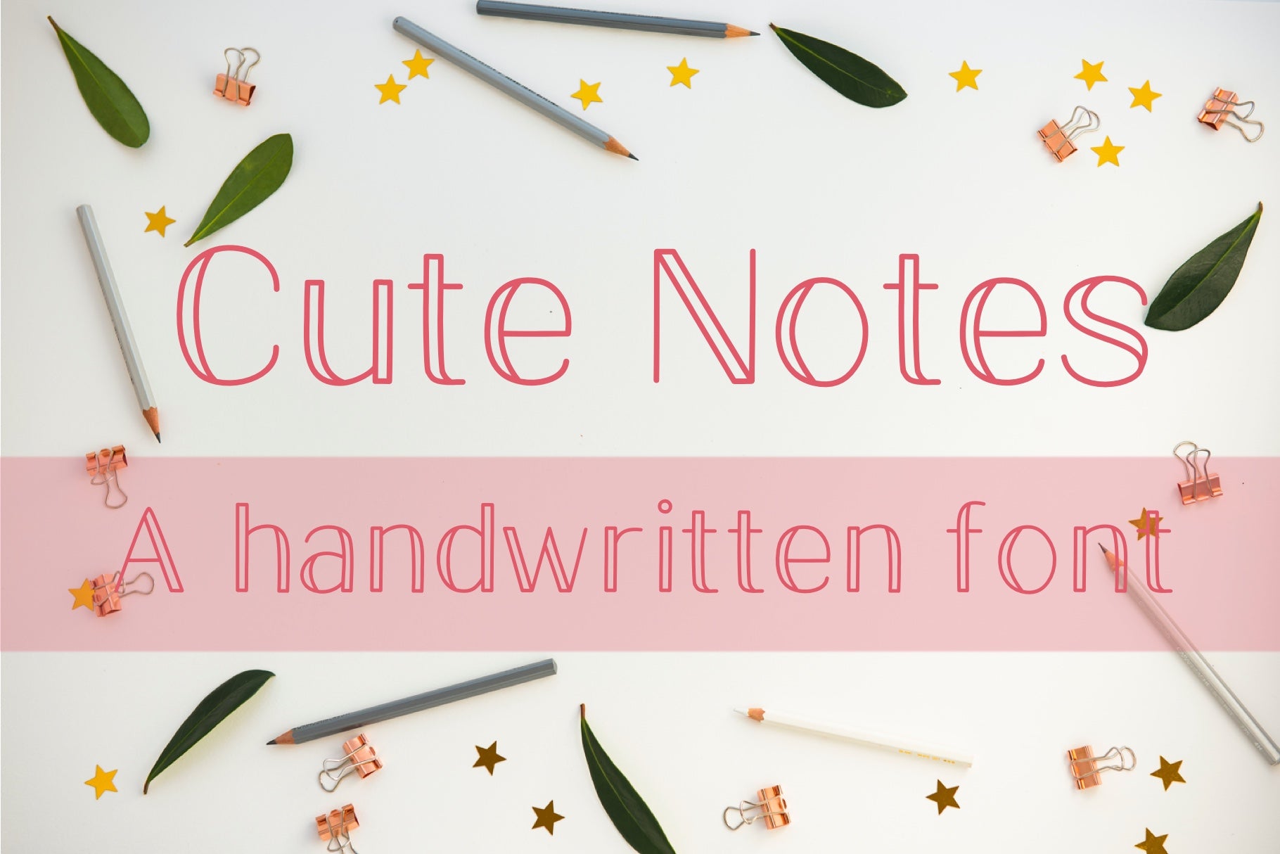 Handwritten Font - Cute Notes – kjunstudio
