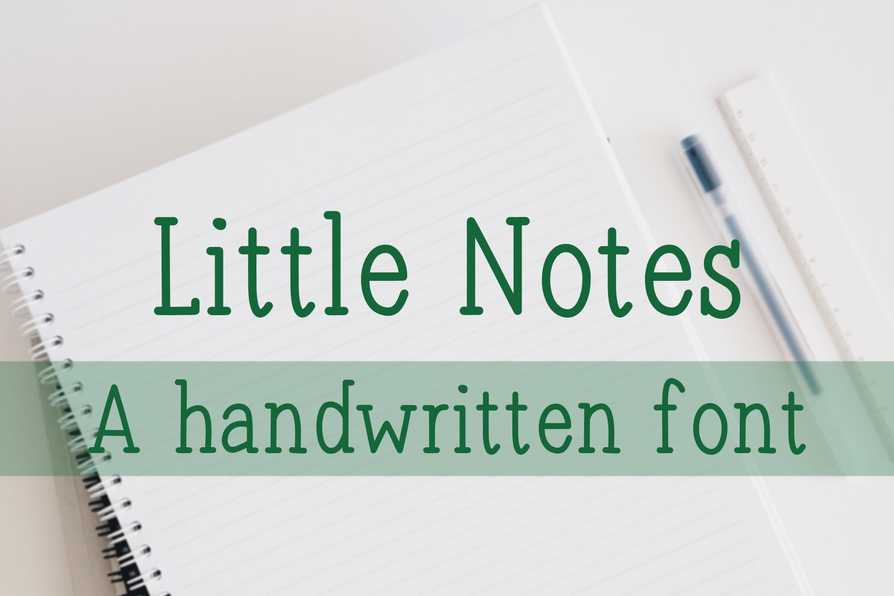 Handwritten Font - Little Notes – kjunstudio