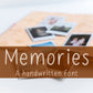 Handwritten Font - Memories