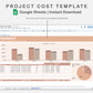 Google Sheets - Project Cost Template - Neutral