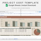Google Sheets - Project Cost Template - Earthy