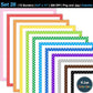 Border Clipart Set 28 - Colorful - Page Borders and Frames