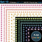 Border Clipart Set 13 - Pastel - Page Borders and Frames