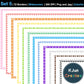 Widescreen Border Clipart Set 5 - Colorful - Google Slides and PowerPoint