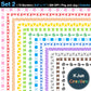 Border Clipart Set 2 - Colorful - Page Borders and Frames