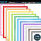 Border Clipart Set 27 - Colorful - Page Borders and Frames