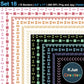 Border Clipart Set 18 - Pastel - Page Borders and Frames