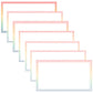 Widescreen Border Clipart Set 73 - Vintage Rainbow - Google Slides & PowerPoint