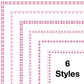 Border Clipart Set 17 - Pastel - Page Borders and Frames