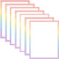 Border Clipart Set 70 - Rainbow - Page Borders and Frames