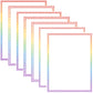 Border Clipart Set 71 - Rainbow - Page Borders and Frames