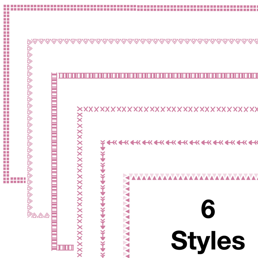 Widescreen Border Clipart Set 17 - Pastel - Google Slides and PowerPoi ...