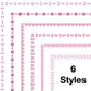 Border Clipart Set 18 - Pastel - Page Borders and Frames