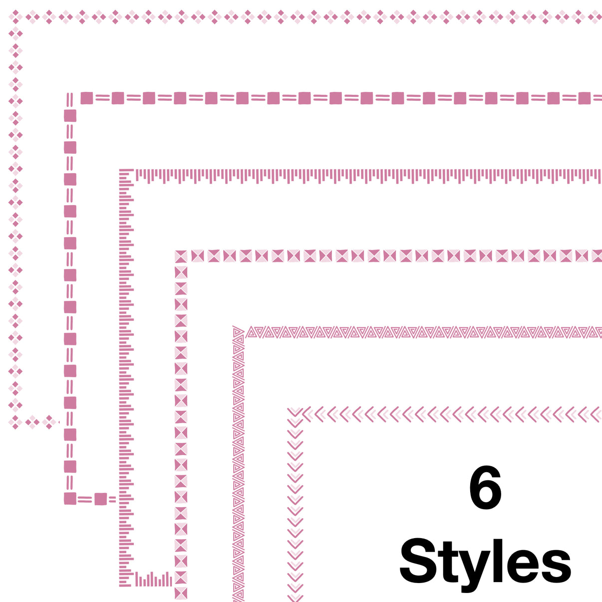 Widescreen Border Clipart Set 18 - Pastel - Google Slides and PowerPoi ...