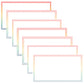 Widescreen Border Clipart Set 75 - Vintage Rainbow - Google Slides & PowerPoint