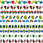 Widescreen Border Clipart Set 10 - Google Slides and PowerPoint