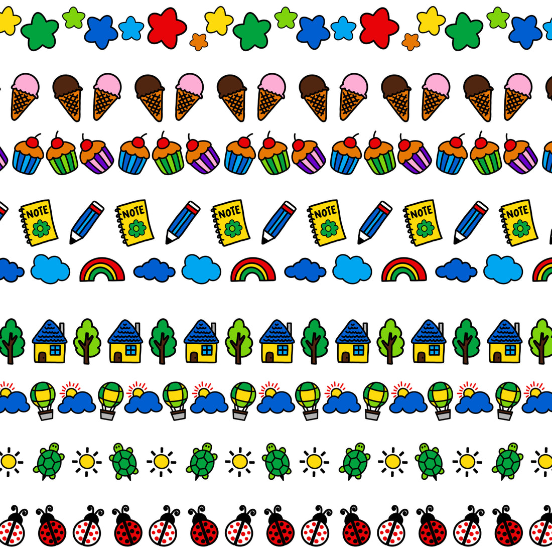 Widescreen Border Clipart Set 10 - Google Slides and PowerPoint ...