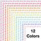 Border Clipart Set 18 - Pastel - Page Borders and Frames