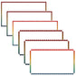 Widescreen Border Clipart Set 56 - Vintage Rainbow Scallop - Google Slides