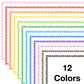 Widescreen Border Clipart Set 1 - Colorful - Google Slides and PowerPoint