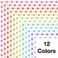Border Clipart Set 14 - Pastel - Page Borders and Frames