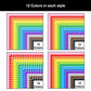 Border Clipart Bundle 6 - Colorful - Page Borders and Frames