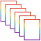 Border Clipart Set 50 - Rainbow - Page Borders and Frames