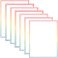 Border Clipart Set 76 - Vintage Rainbow - Page Borders and Frames