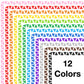 Border Clipart Set 3 - Colorful - Page Borders and Frames