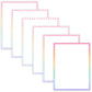 Border Clipart Set 47 - Pastel Rainbow - Page Borders and Frames