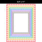 Border Clipart Set 65 - Colorful - Page Borders and Frames