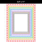 Border Clipart Set 64 - Colorful - Page Borders and Frames
