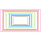 Widescreen Border Clipart Set 5 - Colorful - Google Slides and PowerPoint