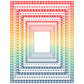 Border Clipart Set 43 - Vintage Rainbow - Page Borders and Frames