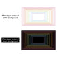 Widescreen Border Clipart Set 16 - Pastel - Google Slides and PowerPoint