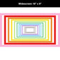 Widescreen Border Clipart Bundle 7 - Colorful - Google Slides and PowerPoint