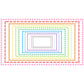Widescreen Border Clipart Set 1 - Colorful - Google Slides and PowerPoint