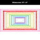 Widescreen Border Clipart Bundle 9 - Colorful Curly and Zigzag - Google Slides