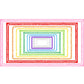 Widescreen Border Clipart Set 33 - Colorful Curly - Google Slides & PowerPoint