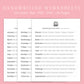 Handwriting Practice Sheets - Happy Notes Font